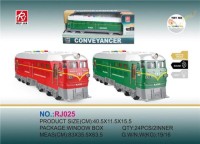 Поезд Инерционный, свет/звук, размер 40см*16см*12см