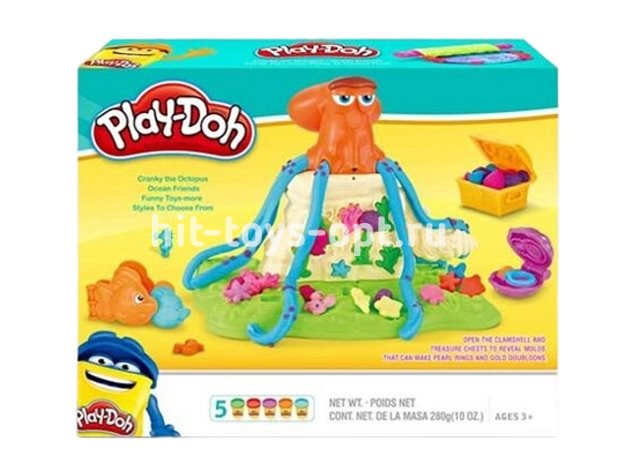 Набор пластилина Осьминожек, 27*21