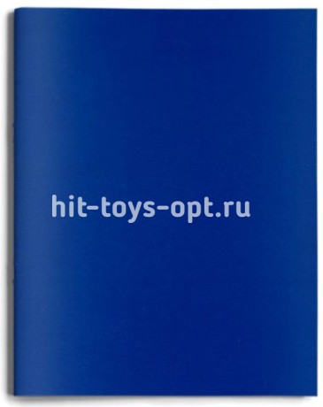 Тетрадь «Синяя», 48 листов, клетка, бумвинил + Классика