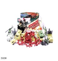 Набор солдатиков с 2 вертолетами, беспилотниками, размер 26*35