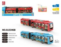 Троллейбус Инерционный, свет/звук, размер 50см*10см*13см