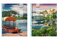 Тетрадь А5 48л клетка гребень Принт в ассорти 20 видов