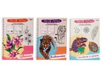 Блокнот &quot;РИСУЙ ЛЕГКО!ПОШАГОВЫЕ УРОКИ&quot; A5 64 л. в ассорти