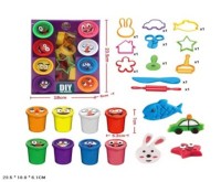 Набор пластилина с формочками 19 эл, размер 24*18