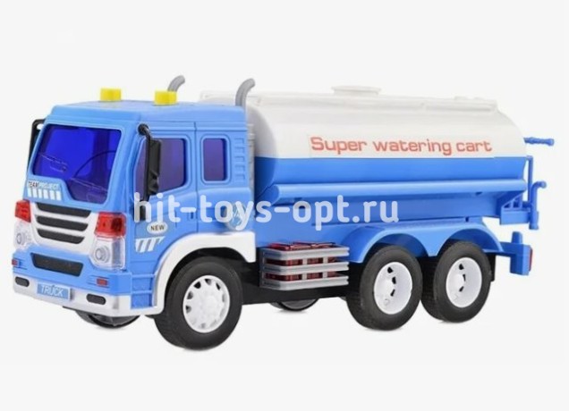 Камаз с Цистерной 28см - Свет/Звук, в пак