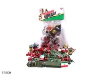 Набор солдатиков со стеной, размер 17*27