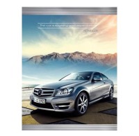 Тетрадь КЛЕТКА 120л. в ассортименте на кольцах