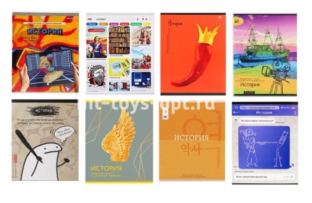 Тетрадь Предметная 48л История в асcортименте более 20 видов