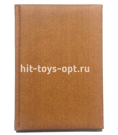 ЕЖЕДНЕВНИК А5, VIGOR СВ.КОРИЧНЕВЫЙ (128-4339), ПУХЛ.ОБЛ, НЕДАТИРОВ.