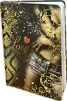 Записная книжка 112 л. А5 LOVE (7БЦ, выб.лак,стразы)