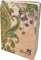 Записная книжка 112 л. А5 Гламур (7БЦ, выб.лак,стразы)