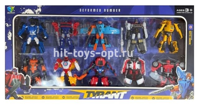 Набор трансформеров 10 шт, размер 67*35