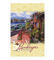 ТМ&quot;Collezione&quot; Записная книжка А6 80 л. КРАСИВАЯ НАБЕРЕЖНАЯ 7БЦ, лён, кругл.углов, 90х140