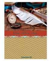 Ежедневник недатированный А6 160 листов Проф-Пресс &quot;Перо и часы&quot; обл. интегр.