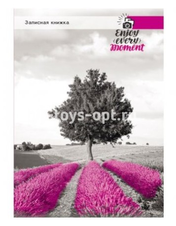 Записная книжка А5, 80л.в ассортименте, 7БЦ, мат.лам.,вд.лак