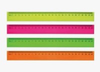 ЛИНЕЙКА 25 СМ. Цвет ассорти (Л-9300)