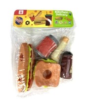 Набор фаст фуда 5 эл, размер 17*23см.