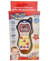 Музыкальный Телефончик (мелодии, песенки, фонарик, английский), размер 12см*12см*5см