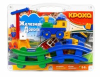 Конструктор Железная дорога для малышей в блистере 38*29*10
