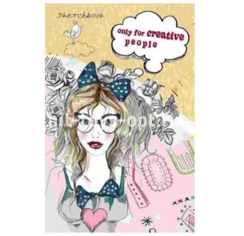 Скетчбук А6 48 л Prof-Press Ассорти