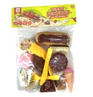 Набор десертов с щипцами 14 эл, размер 19*27см.