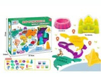 Набор Пластилина Материки Земли 22 эл, размер 28*22