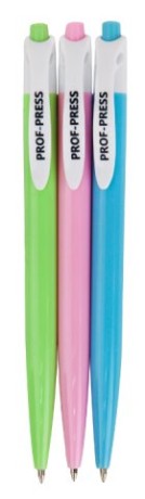 Ручка шариковая автомат "PASTEL SHADES" СИНЯЯ d=0,7