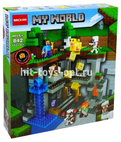 Конструктор Майнкрафт Охота на мертвецов 557 дет