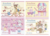 Альбом для рисования А4 24л &quot;Дисней. Классические Персонажи&quot;