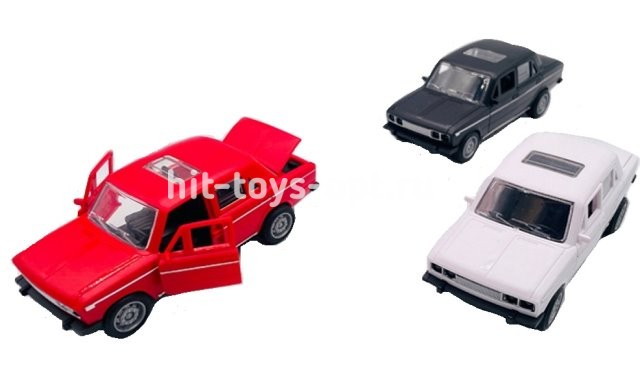 Машинка инерционная (13х23 см,цвет микс, в пакете)