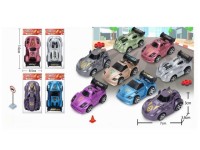 Машинка инерционная (7х3,8х3 см, цвет микс, в пакете)