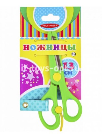 Ножницы детские 13см с защитой на лезвиях