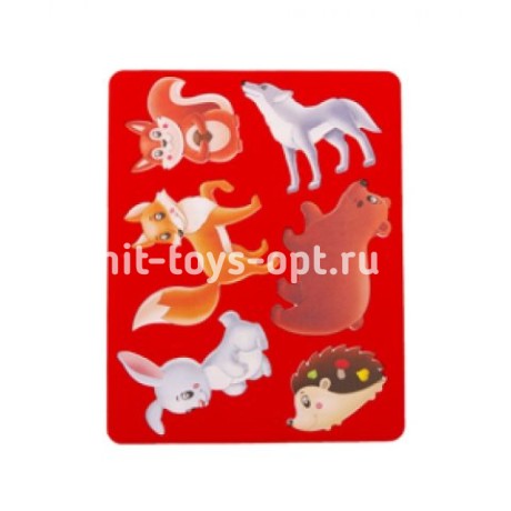 Трафарет  -  Лесные Звери