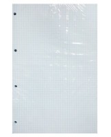 Сменный блок для тетрадей А4 80 листов клетка белый