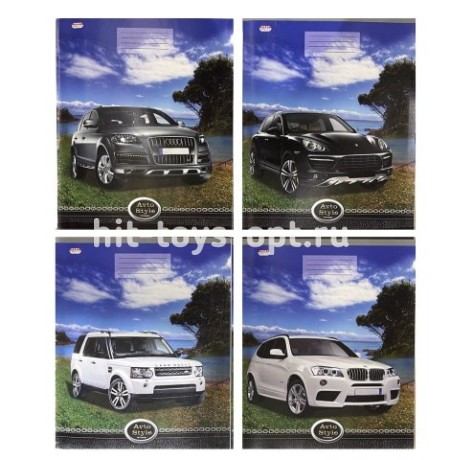 Тетрадь 12лист клет A5 автоколлекция 12-4911