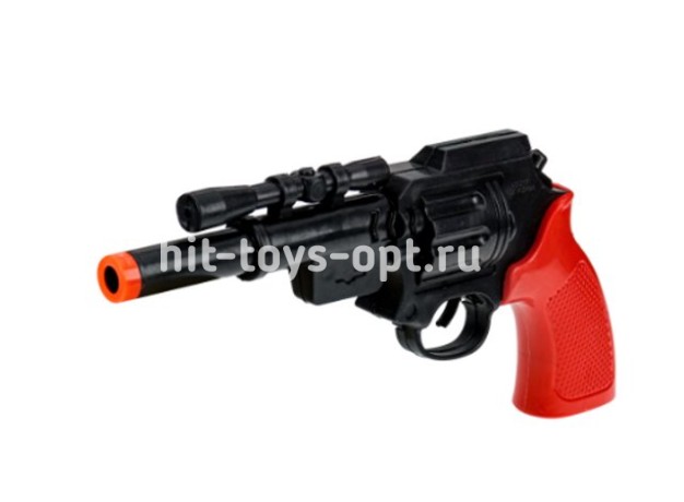 Пистолет-трещотка (21,5 см) "Револьвер с прицелом"