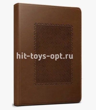 Ежедневник А5, кожзам, НЕДАТИР.. 160л, ПрПр "Строгий узор", тиснение