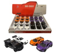 Машинка Метал. Lamba/Niss 12см, в уп 12шт. цена за шт.