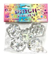 Антистресс Сквиш Лапка Прозрачная 5в1