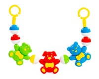 Погремушка-подвеска &quot;Забавные зверята&quot; (48 см)