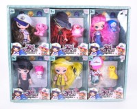 Кукла Нана + зверюшка 6 шт/уп