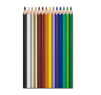 Карандаши цветные Profit мультики, набор, 12 цветов в пак.