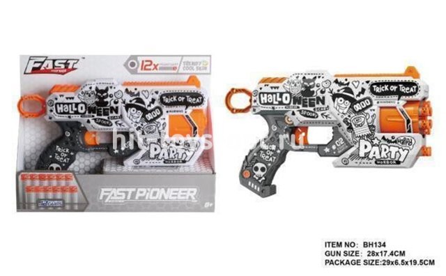 Бластер +12 мяг пуль 29*22