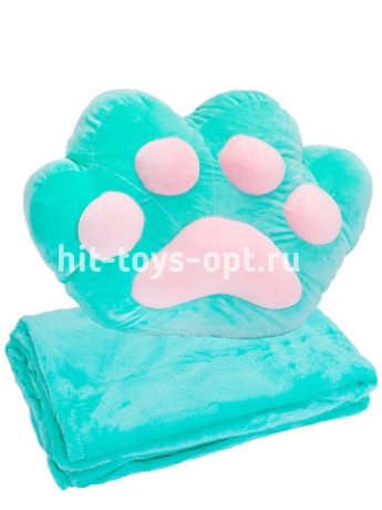 Дорожный набор Плед-игрушка Лапка, в ассортименте