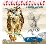 Скетчбук А6, 80л, ВНИМАТЕЛЬНАЯ СОВА, на спирали, жесткая подложка, мат. лам