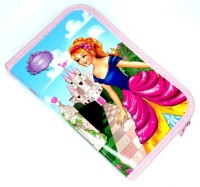 Пенал 1-секц, большой ИСТОРИЯ ПРИНЦЕССЫ (ПН-4947) 190х115, глянц.ламинир