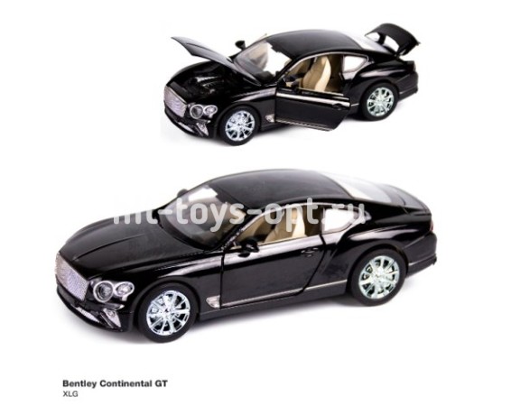 МАШИНКА МЕТАЛЛИЧЕСКАЯ BENTLY 4 В УП./72 В ЯЩ.