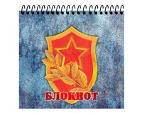 Блокнот А6 128л спир Звезда и ветвь