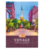 Записная книжка А6 96 листов клетка в ассортименте твердая обложка