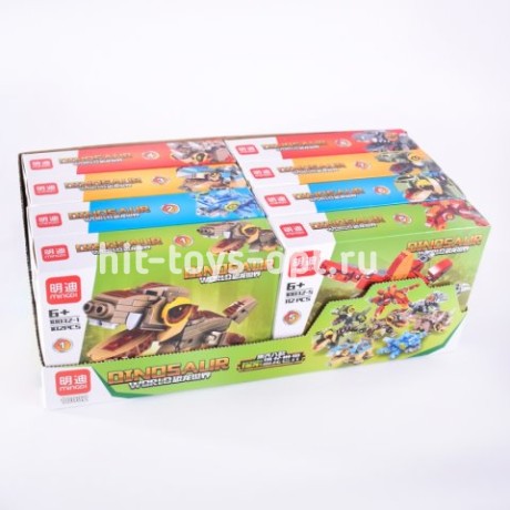 Конструктор дино world 8 шт/уп 10032